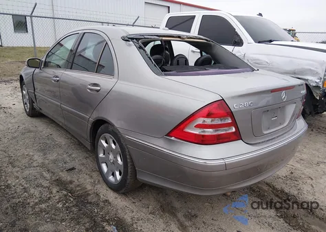 2006 Mercedes-Benz C 280 Luxury 4Matic z USA, uszkodzony, nr VIN WDBRF92H96F773079